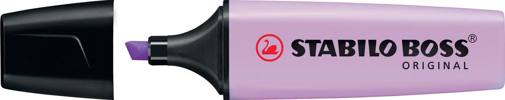 STABILO® Textmarker - STABILO BOSS ORIGINAL Pastel - Einzelstift - Schimmer von Lila