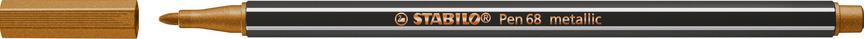STABILO® Premium Metallic-Filzstift - STABILO Pen 68 metallic - Einzelstift - kupfer