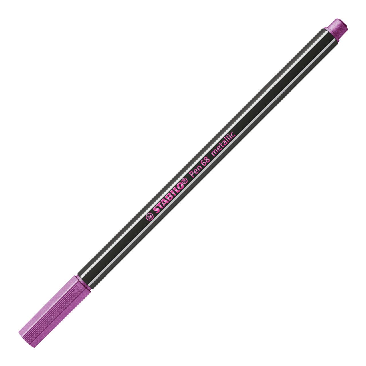 Produktbild STABILO® Premium Metallic-Filzstift - STABILO Pen 68 metallic - 6er Pack - mit 6 verschiedenen Metallic-Farben 5 von 8