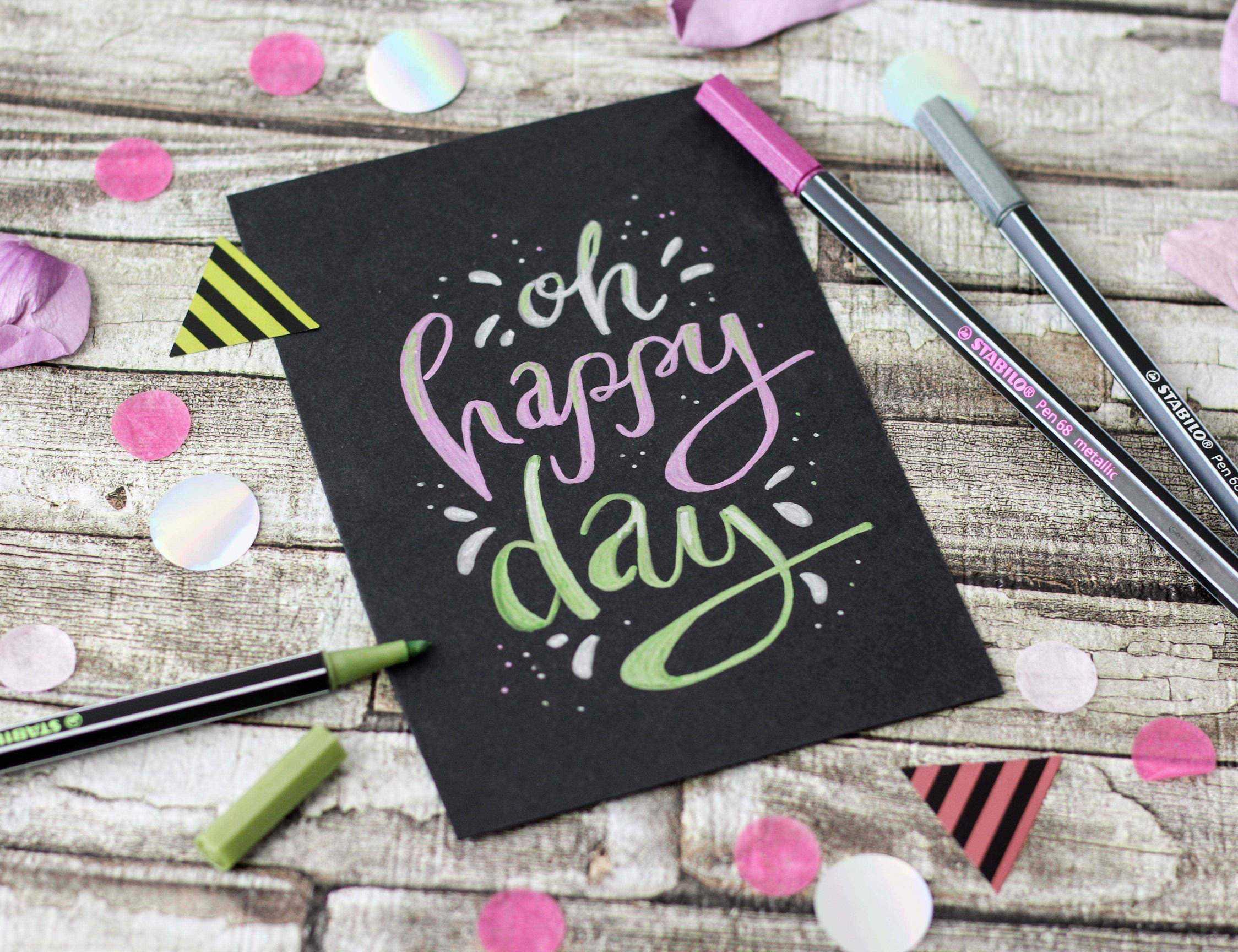 Produktbild STABILO® Premium Metallic-Filzstift - STABILO Pen 68 metallic - Einzelstift - metallic hellgrün 6 von 7
