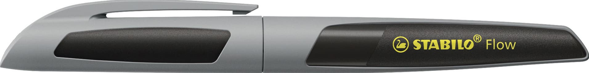 STABILO® Füller - STABILO Flow ACTIVE in grau - Einzelstift - inklusive Patrone
