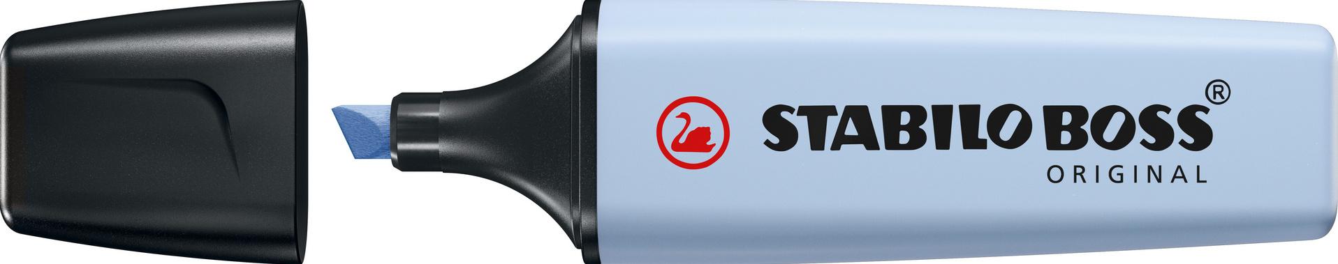 STABILO® Textmarker - STABILO BOSS ORIGINAL Pastel - Einzelstift - Wolkenblau