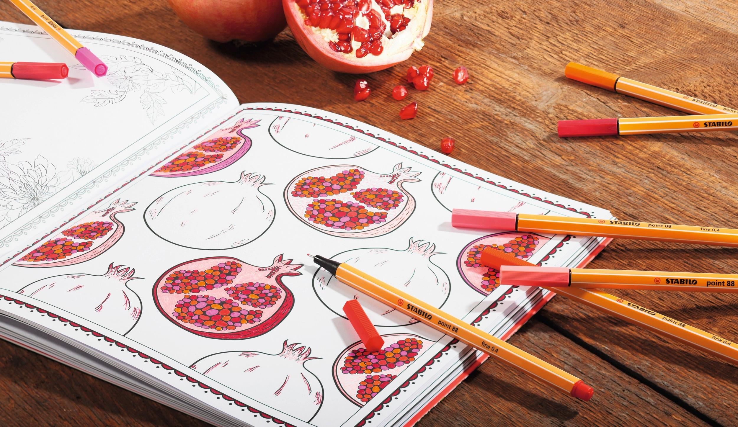 Produktbild STABILO Fineliner - STABILO point 88 - 25er Rollerset ARTY Edition - mit 25 verschiedenen Farben 7 von 9