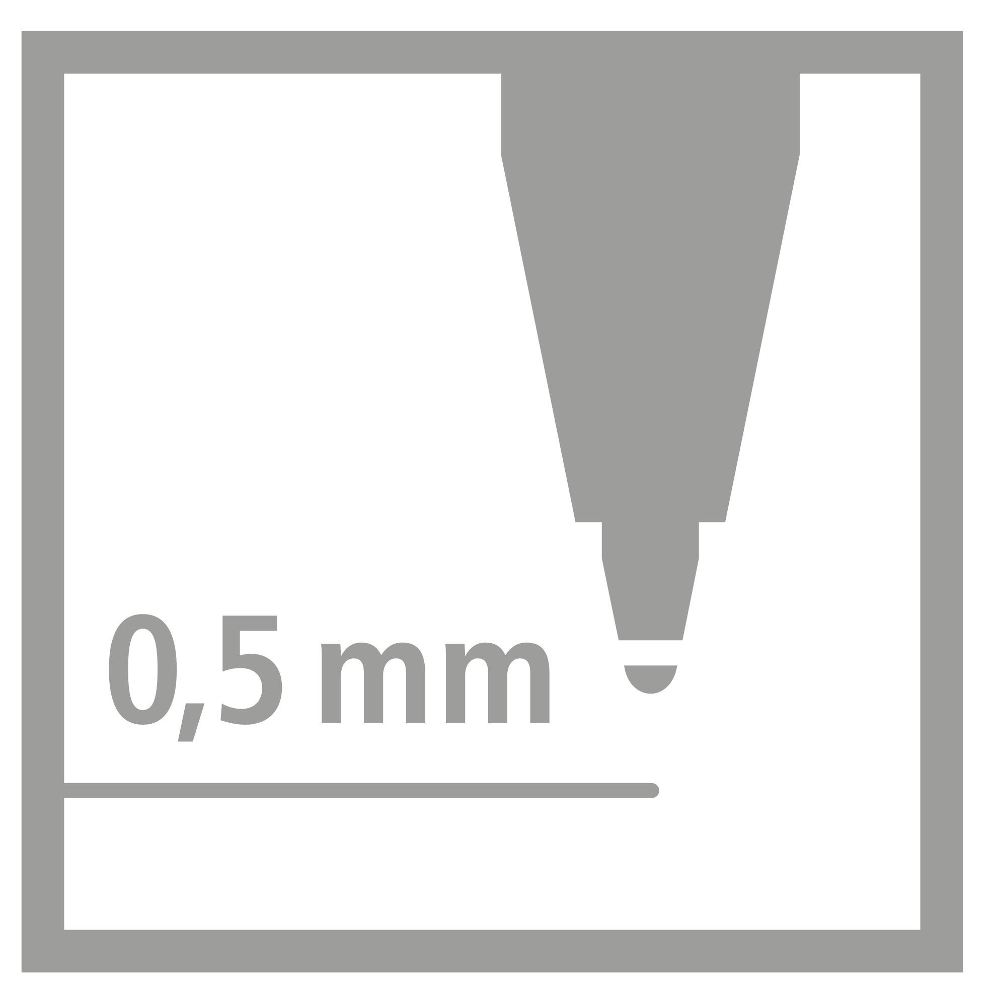 Produktbild STABILO® EASYoriginal Tintenroller für Rechtshänder - Holograph Edition in blau inklusive Patrone-Schreibfarbe blau (löschbar) 6 von 9