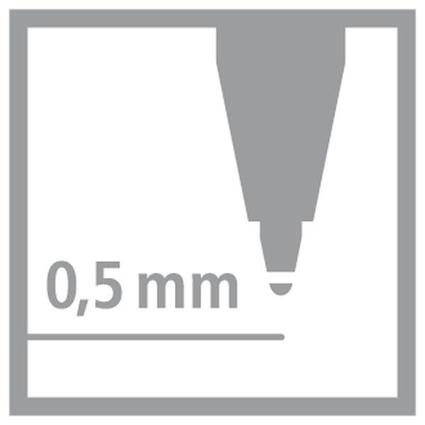 Produktbild STABILO® EASYoriginal Tintenroller für Rechtshänder - Pastel in rosiges Rouge inklusive Patrone - Schreibfarbe blau (löschbar) 6 von 6