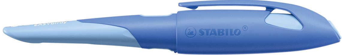 Produktbild STABILO® EASYbirdy Füller für Linkshänder in blau/hellblaut inklusive Patrone - Schreibfarbe blau (löschbar) 2 von 8
