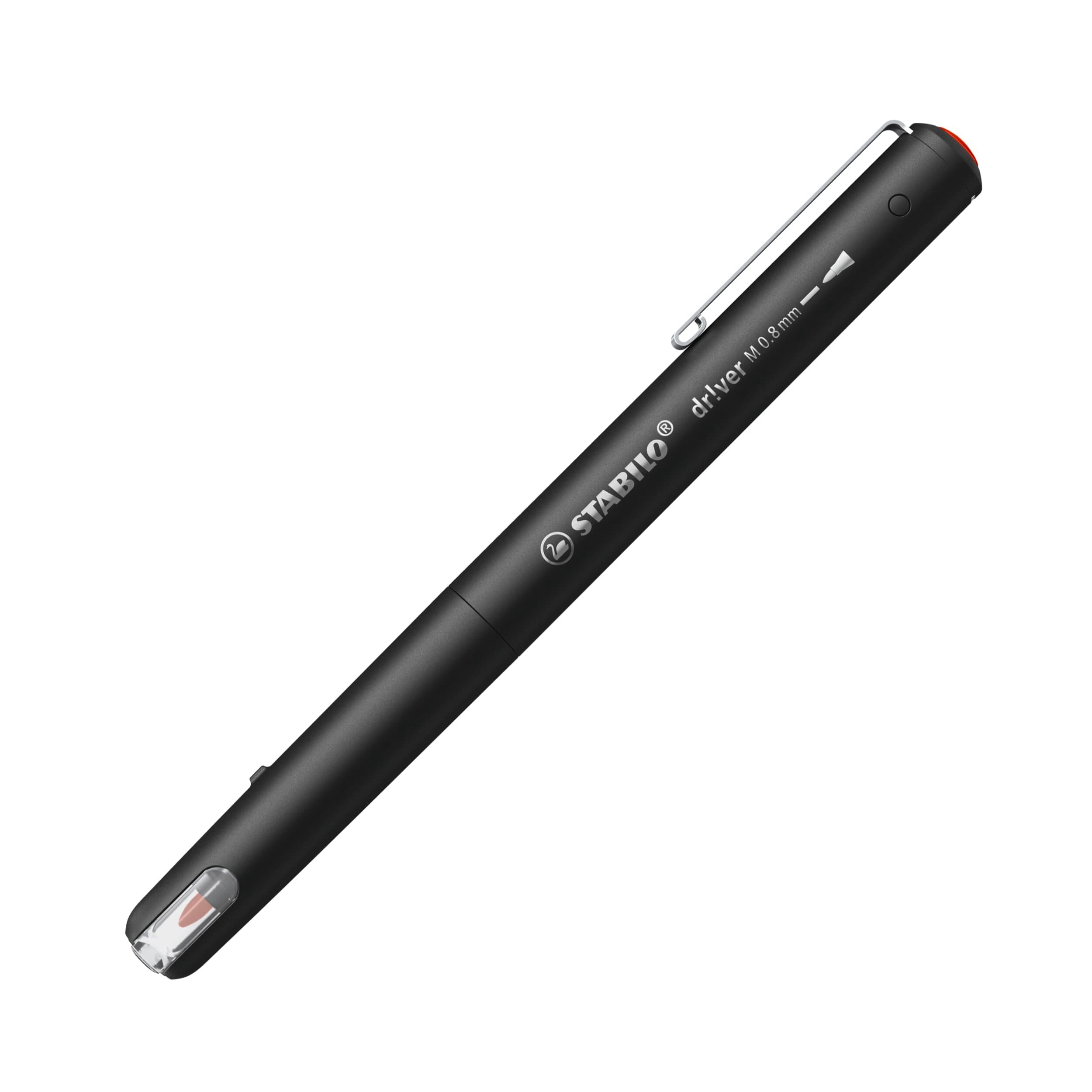 STABILO Premium-Filzschreiber - STABILO dr!ver - Einzelstift - rot