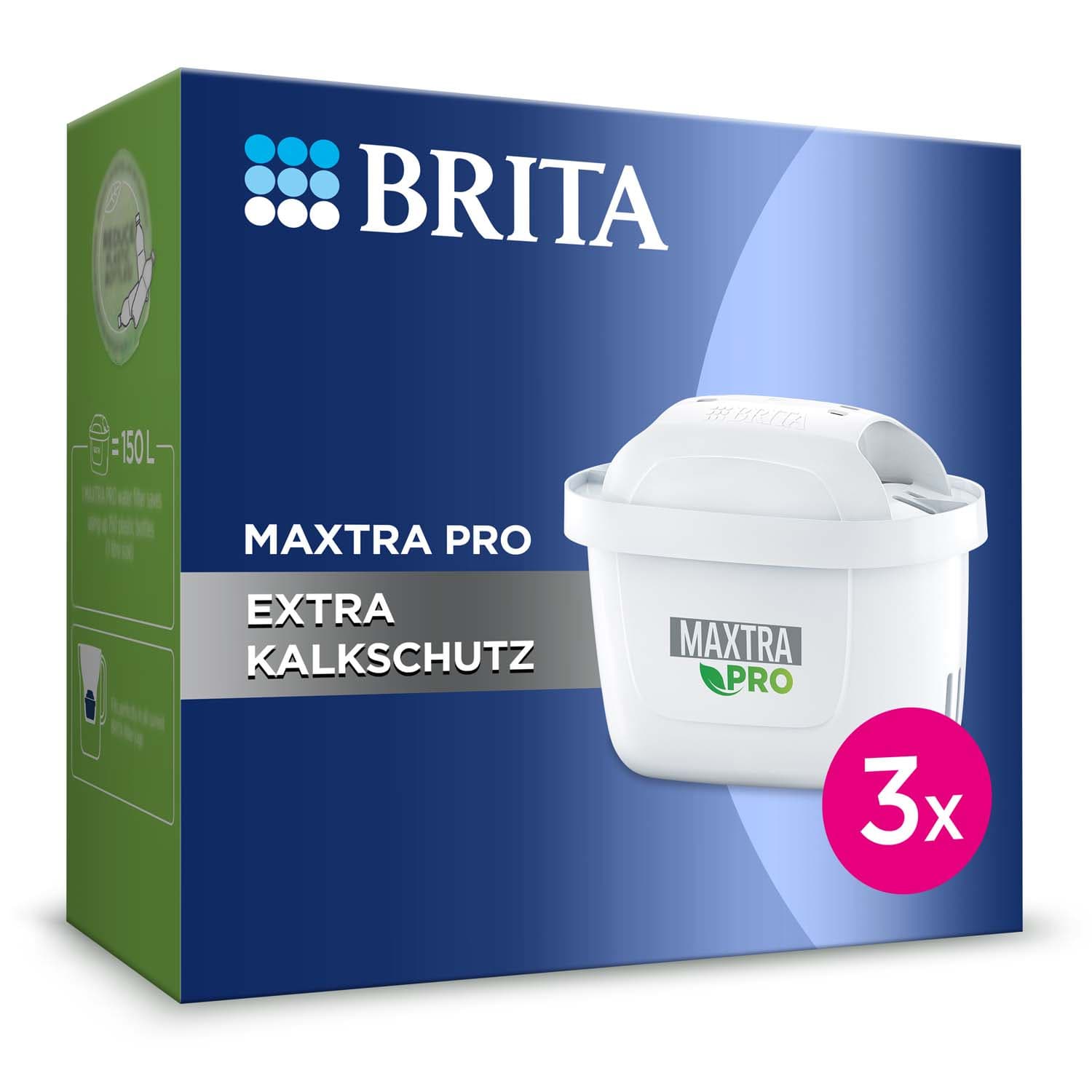 Produktbild BRITA Filterkartuschen MAXTRA PROEXTRA KALKSCHUTZ 3er Pack 2 von 11