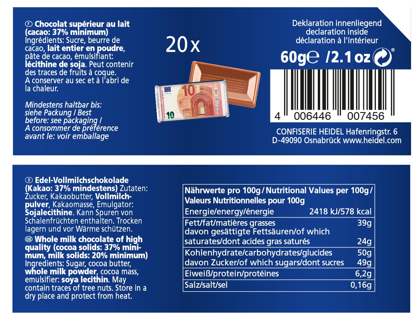 Produktbild HEIDEL Euro-Sparschwein 2 von 2