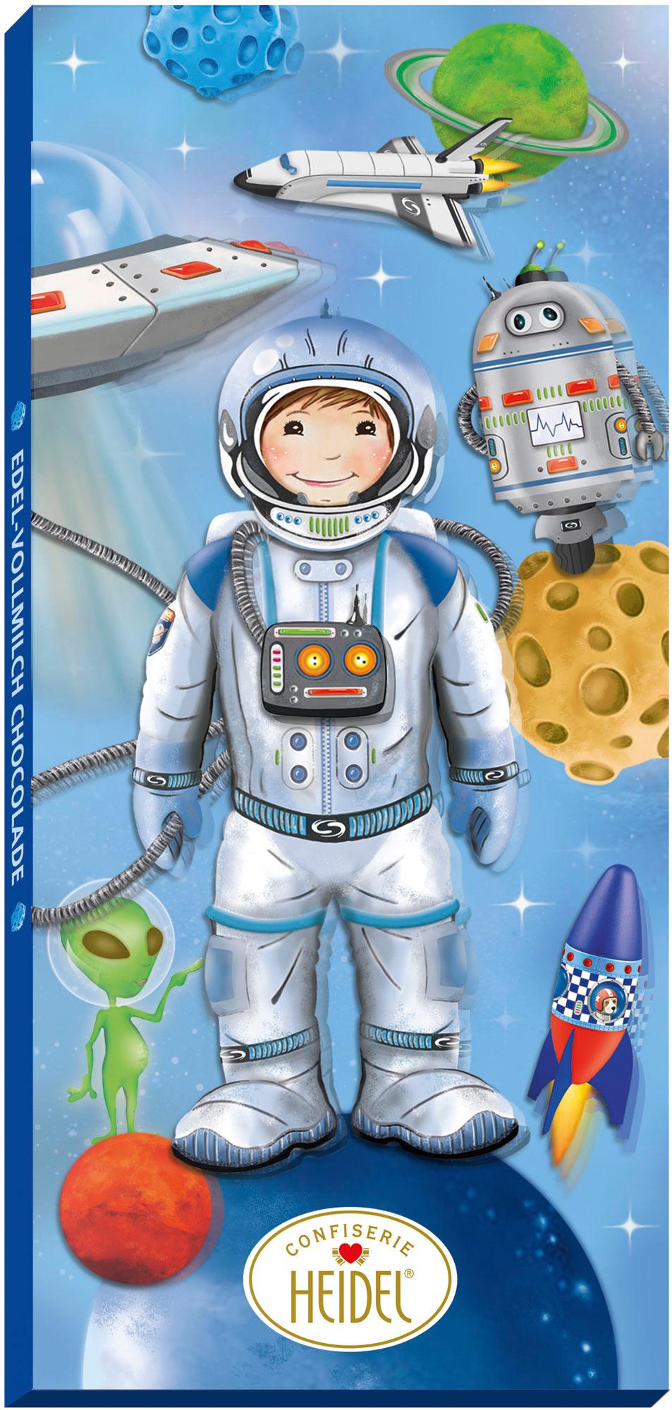 HEIDEL Vollmilchschokolade Astronaut