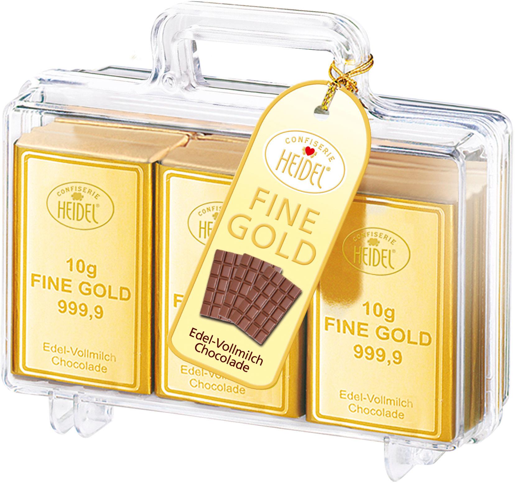 HEIDEL Großer Goldkoffer