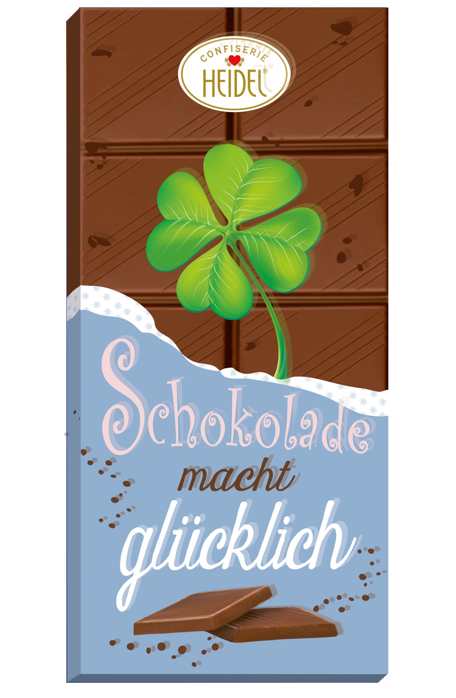 HEIDEL 3D Schoko-Grüße Schokoglück