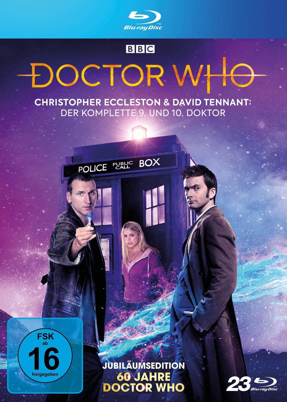 Doctor Who - Der komplette 9. und 10. Doktor - 60 JAHRE DOCTOR WHO BOX LTD.  [23 BRs]