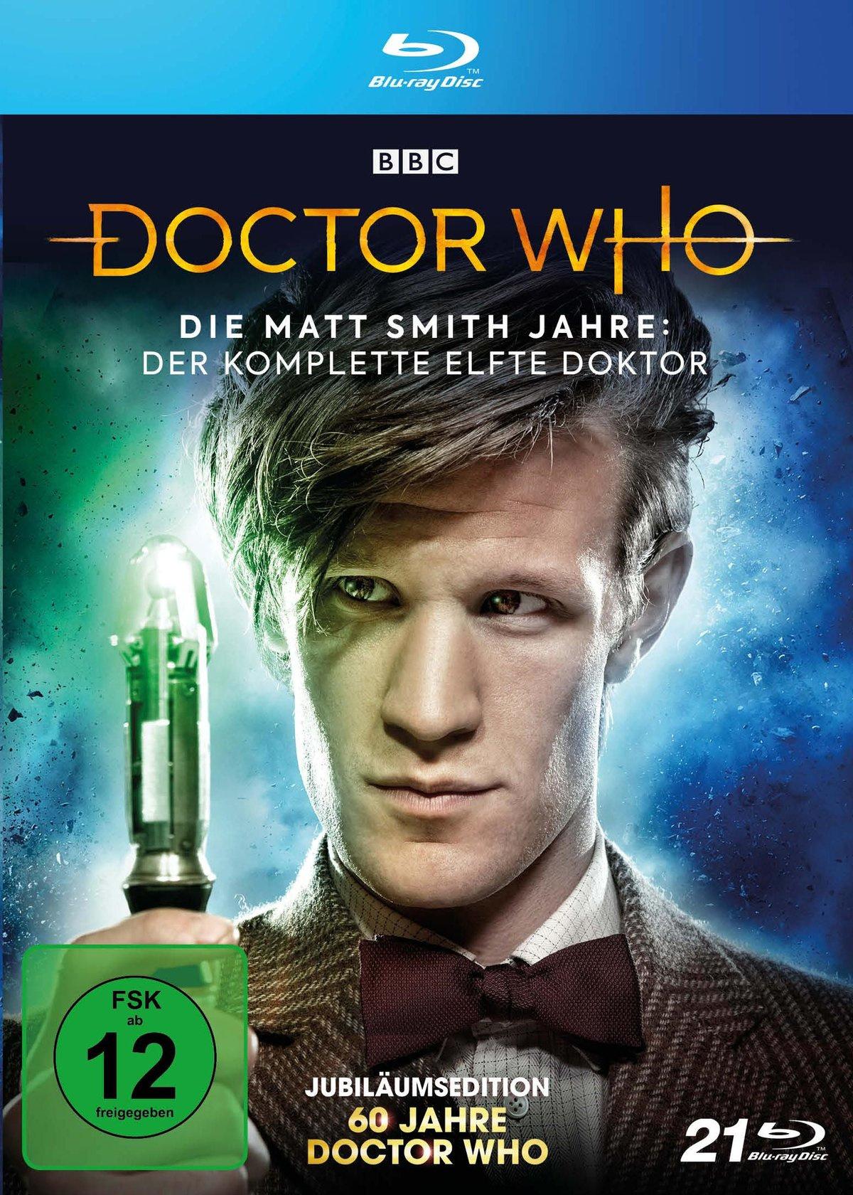 Doctor Who – Die Matt Smith Jahre: Der komplette 11. Doktor inkl. Postkarte LTD.  [21 BRs]