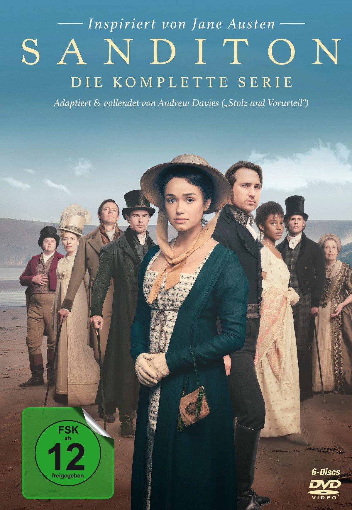 Sanditon - Die komplette Serie - In Erstauflage inkl. 3 Fan-Postkarten  [6 DVDs]