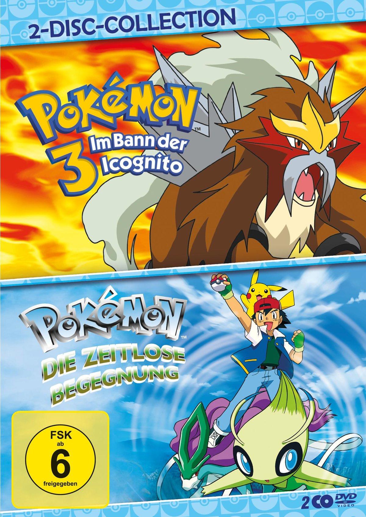 Pokémon 3 / Pokémon 4 - Doppelpack  [2 DVDs]