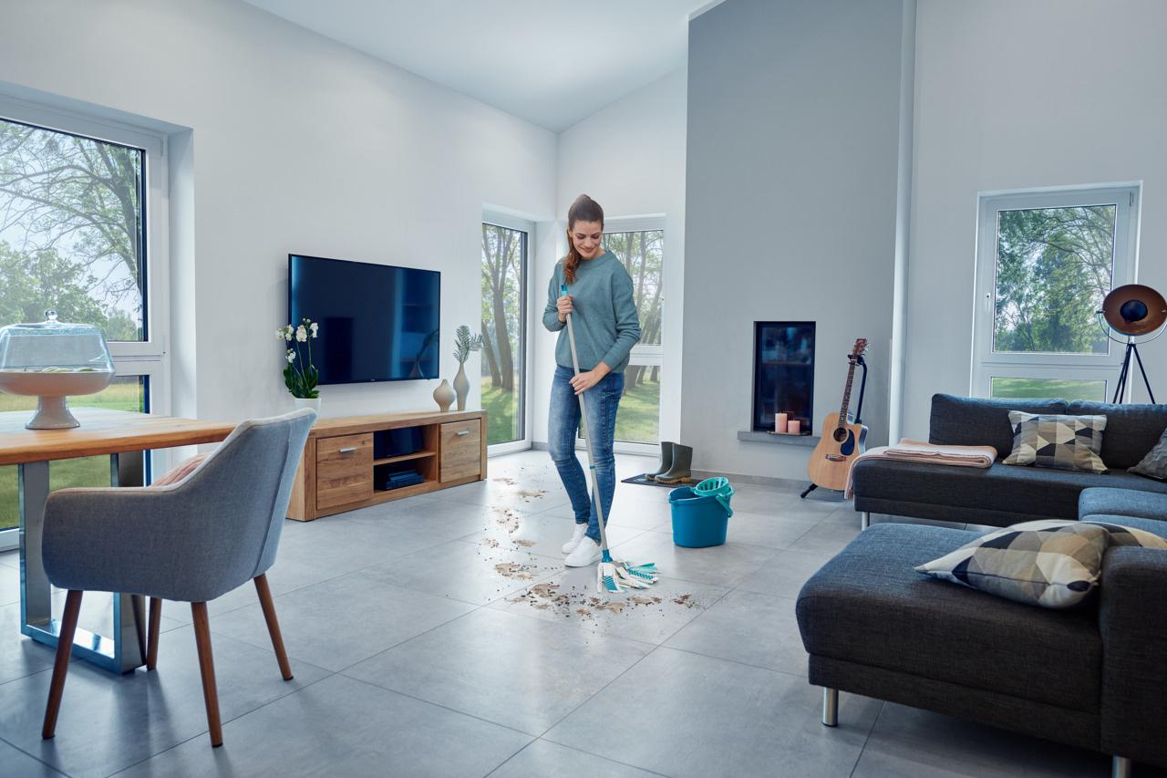 Produktbild LEIFHEIT Wischmop Set Power Mop 3in1 3 von 15