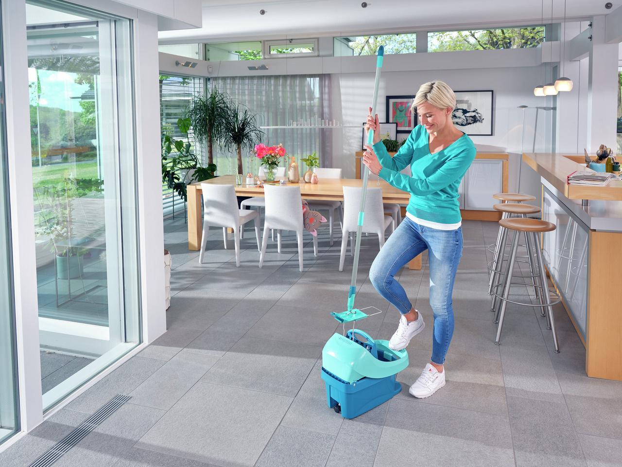 Produktbild LEIFHEIT Wischtuchpresse PROFI XL mit Rollen 5 von 13