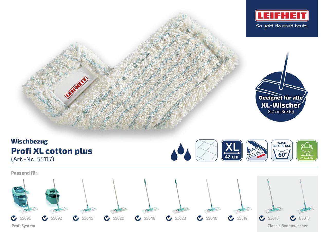 Produktbild LEIFHEIT Wischbezug cotton plus 6 von 9