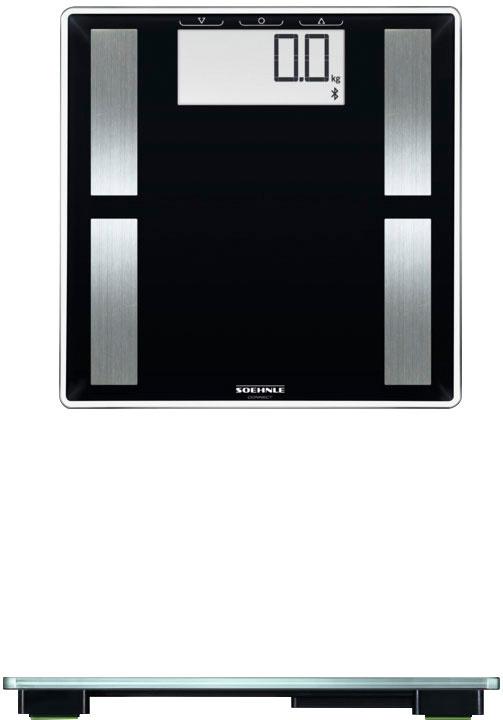 Produktbild SOEHNLE Digitale Personenwaage Shape Sense Connect 50 Bluetooth 2 von 3
