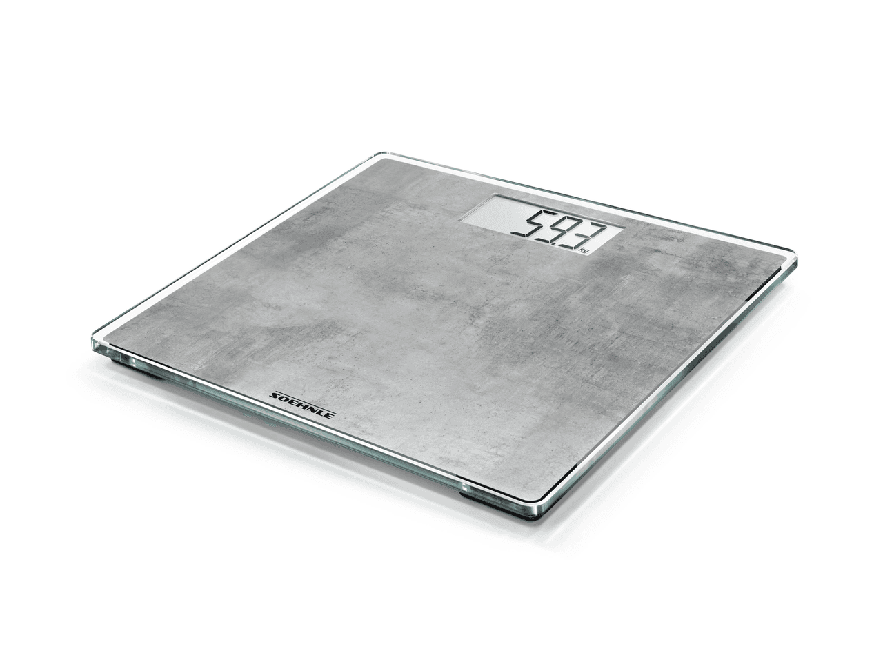 SOEHNLE Personenwaage Style Sense Compact 300 Concrete