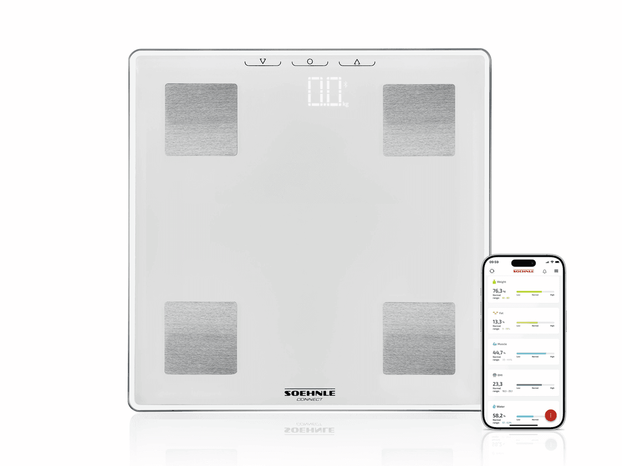 Produktbild SOEHNLE Persohnenwaage Shape Sense Connect Lite 2 von 6