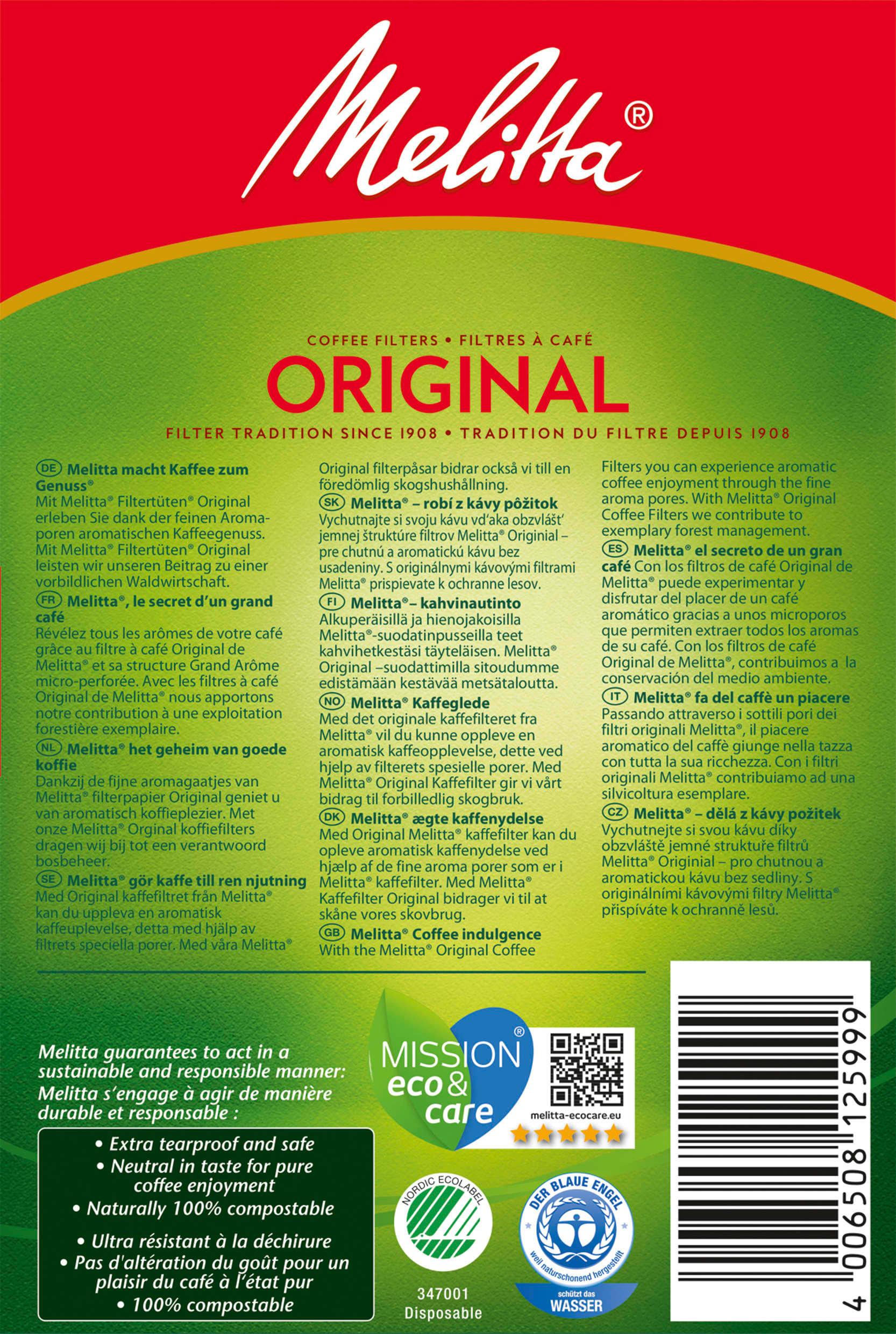Produktbild Filtertüten 101/40 naturbraun 2 von 2