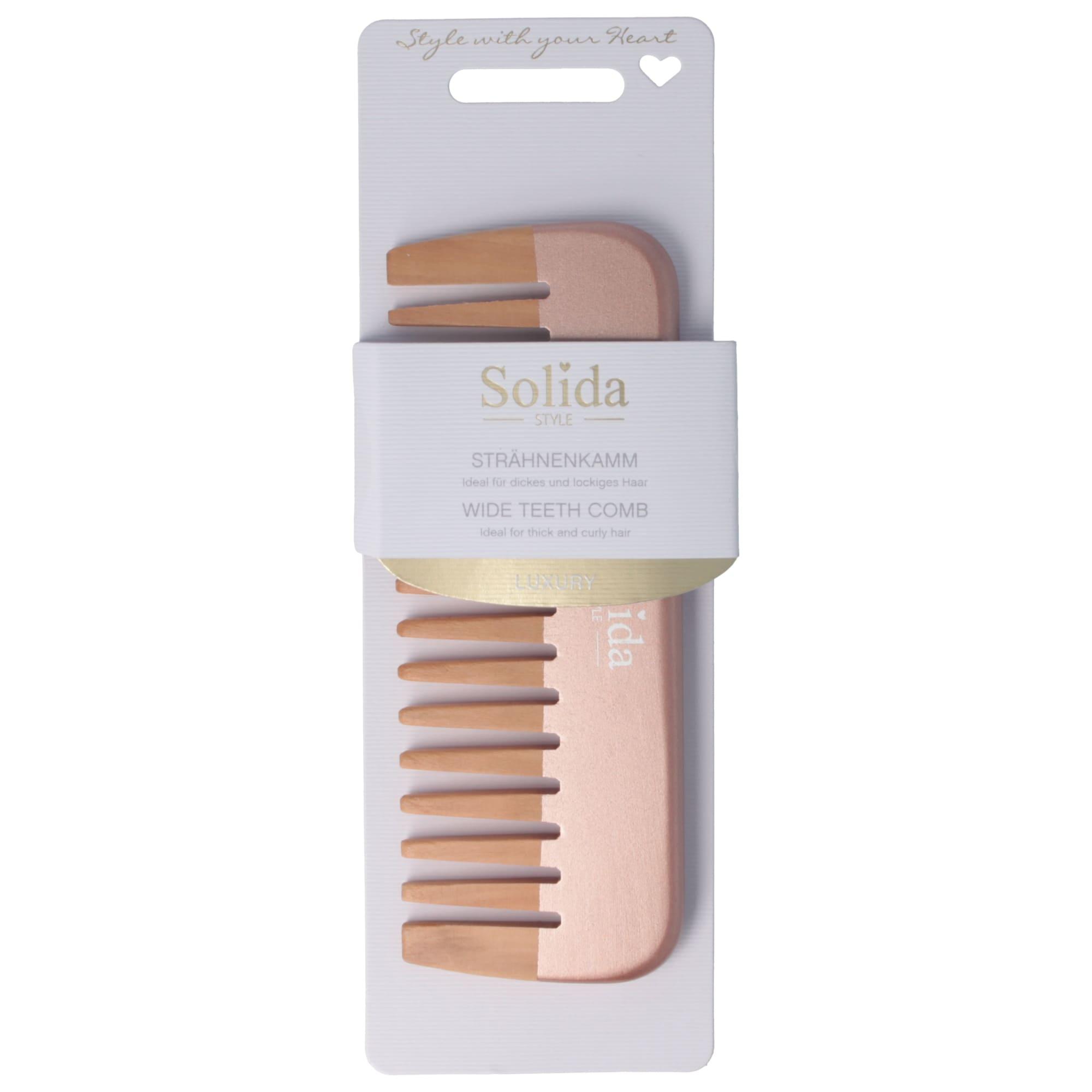 Produktbild Solida Stähnenkamm Rosegold Metallic 2 von 2