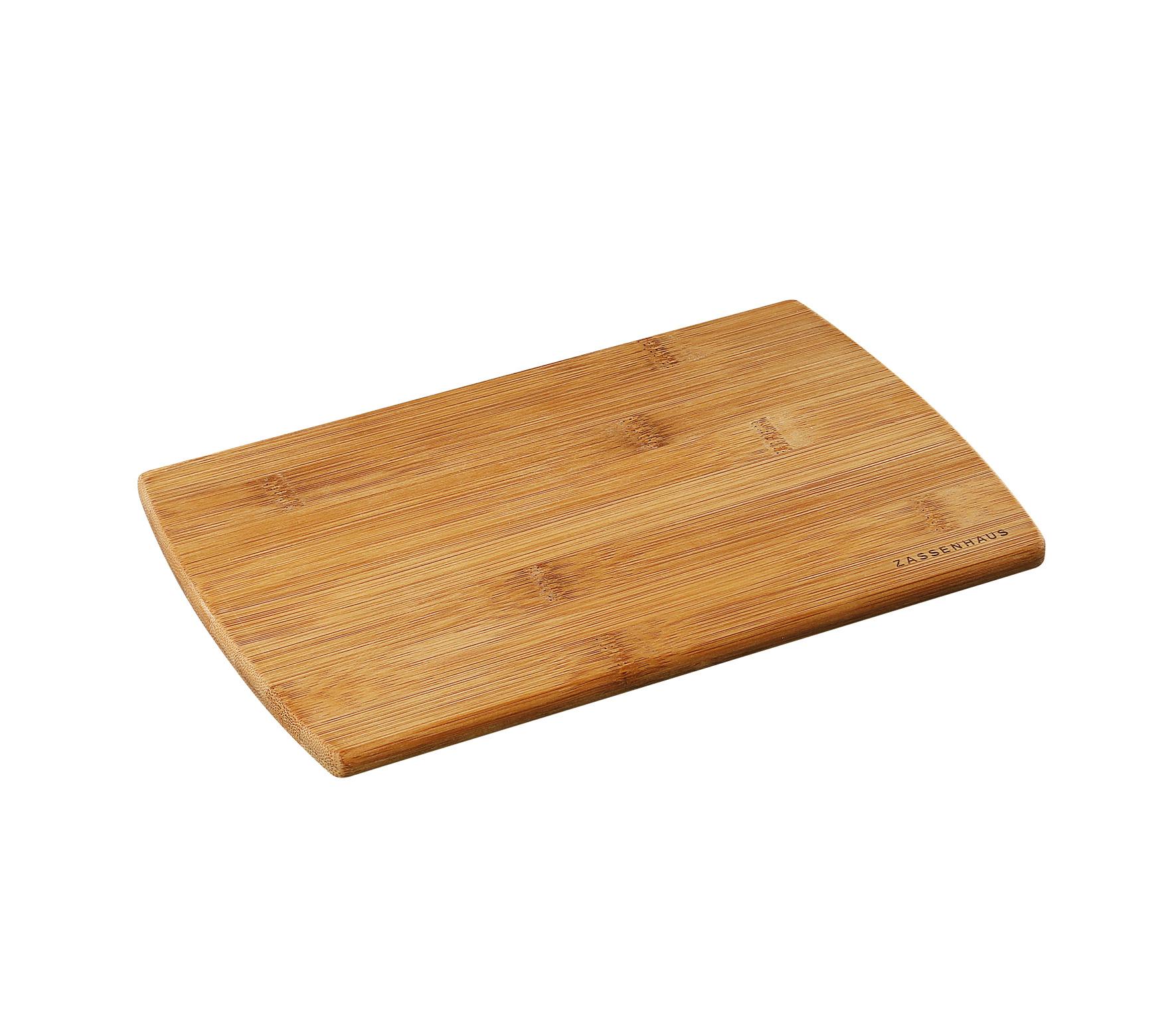 ZASSENHAUS Bambus Frühstücksbrett 2er Set 26cm