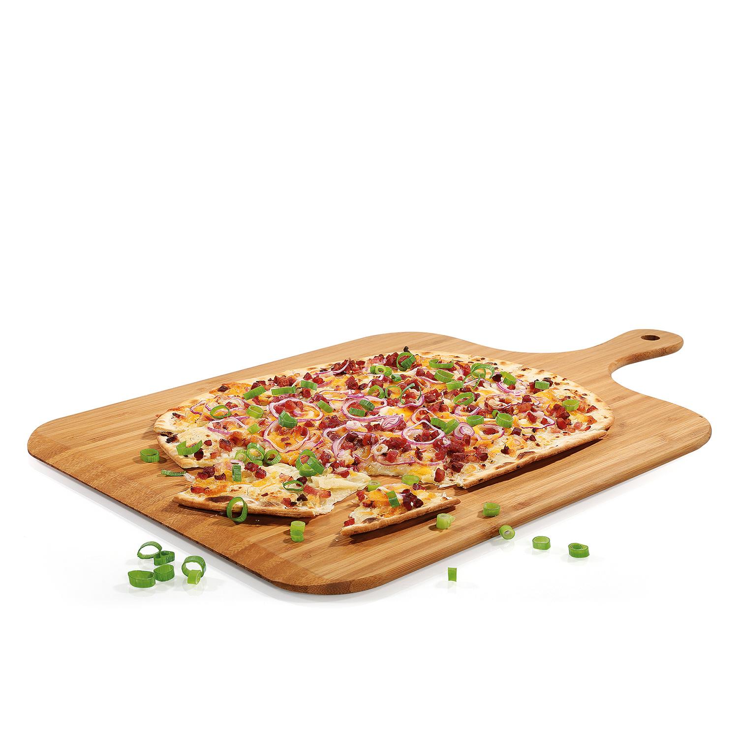 Produktbild ZASSENHAUS Bambus Flammkuchenbrett Ecoline 51x32cm 2 von 2