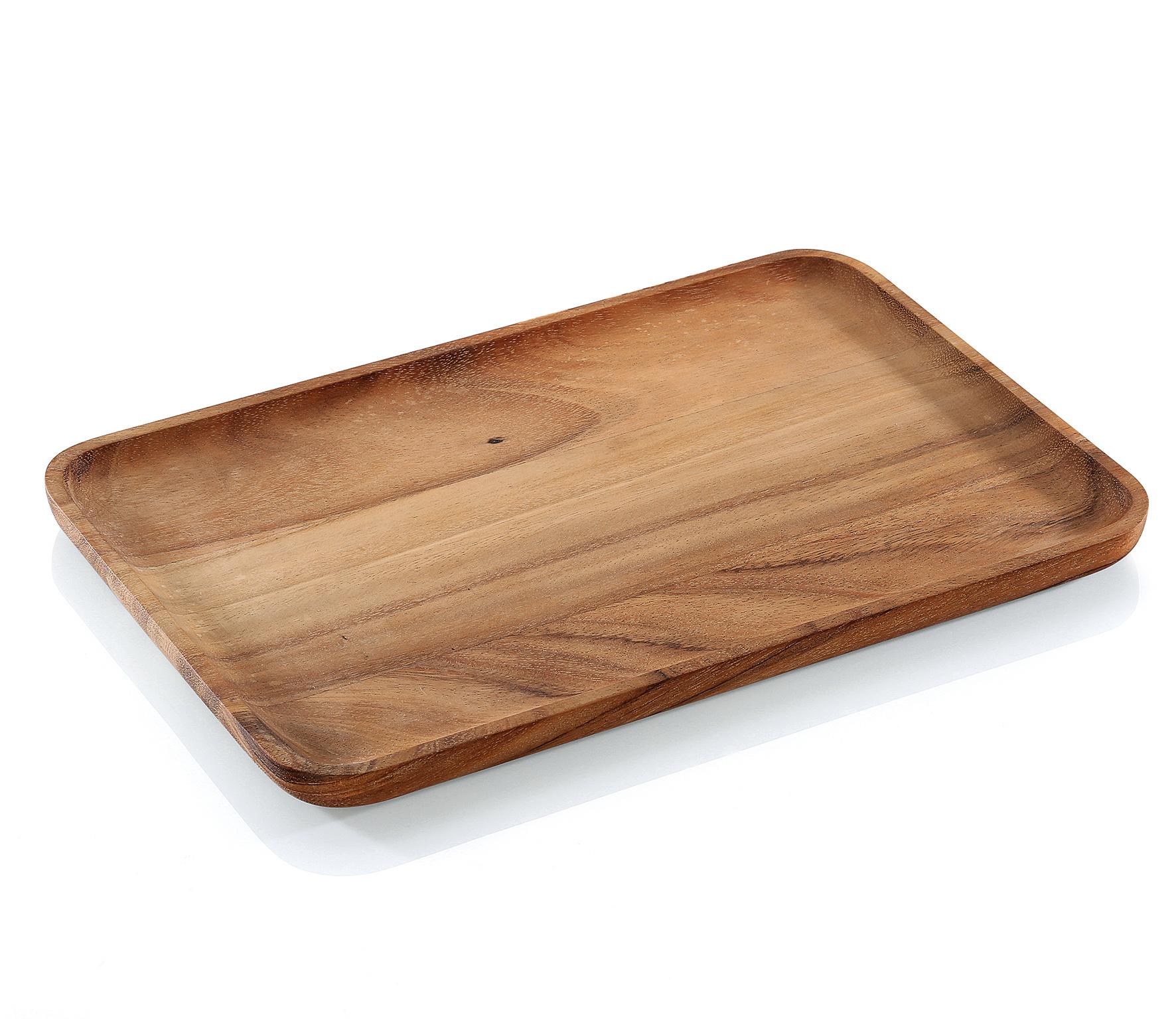 ZASSENHAUS Snackplatte Akazie 35,5x23,5cm