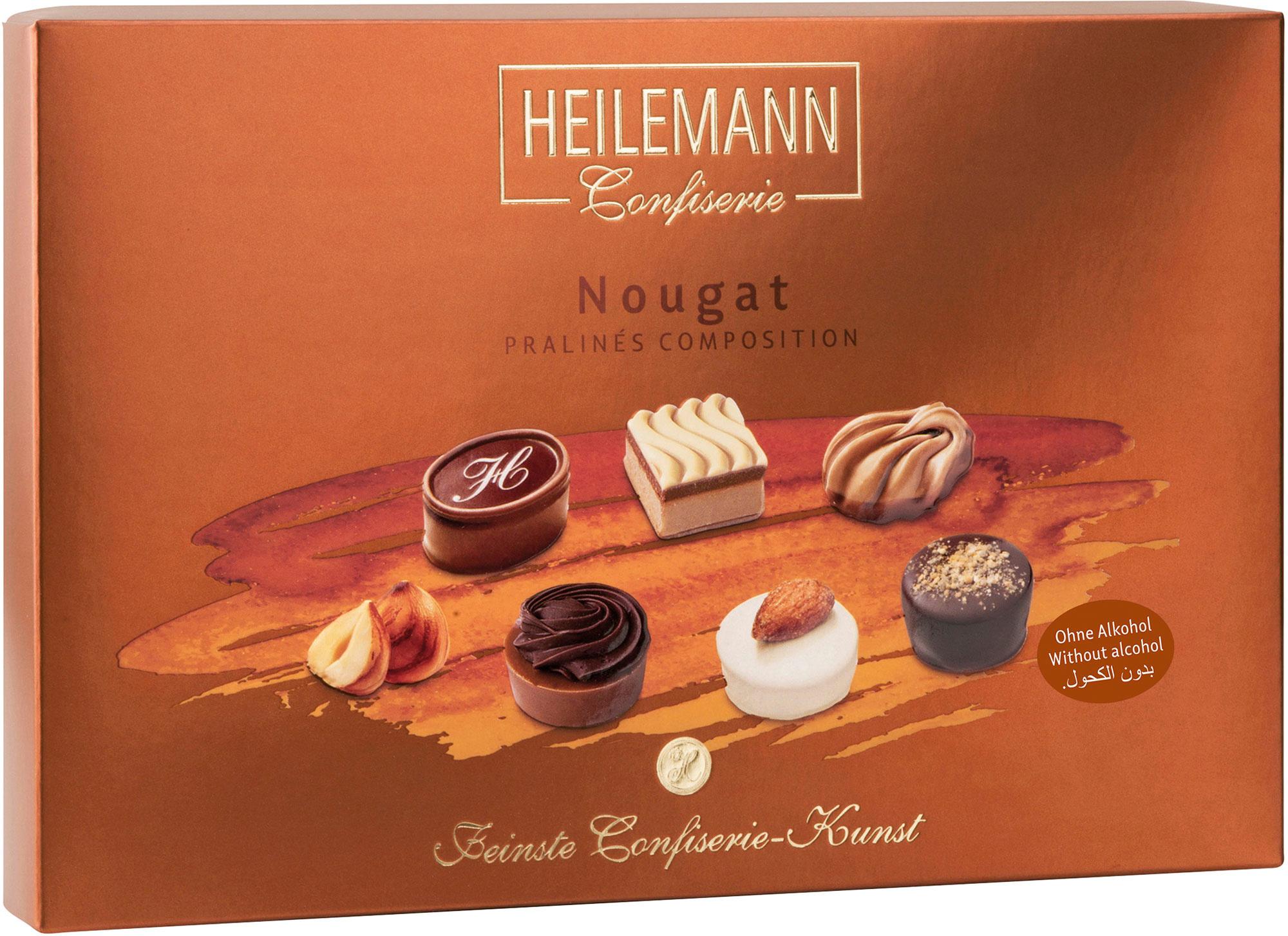 Heilemann Nougat Pralinés Composition