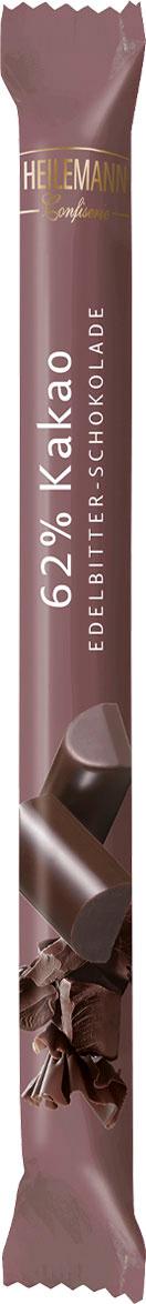 Heilemann Stick Edelbitter-Schokolade 62% Kakao