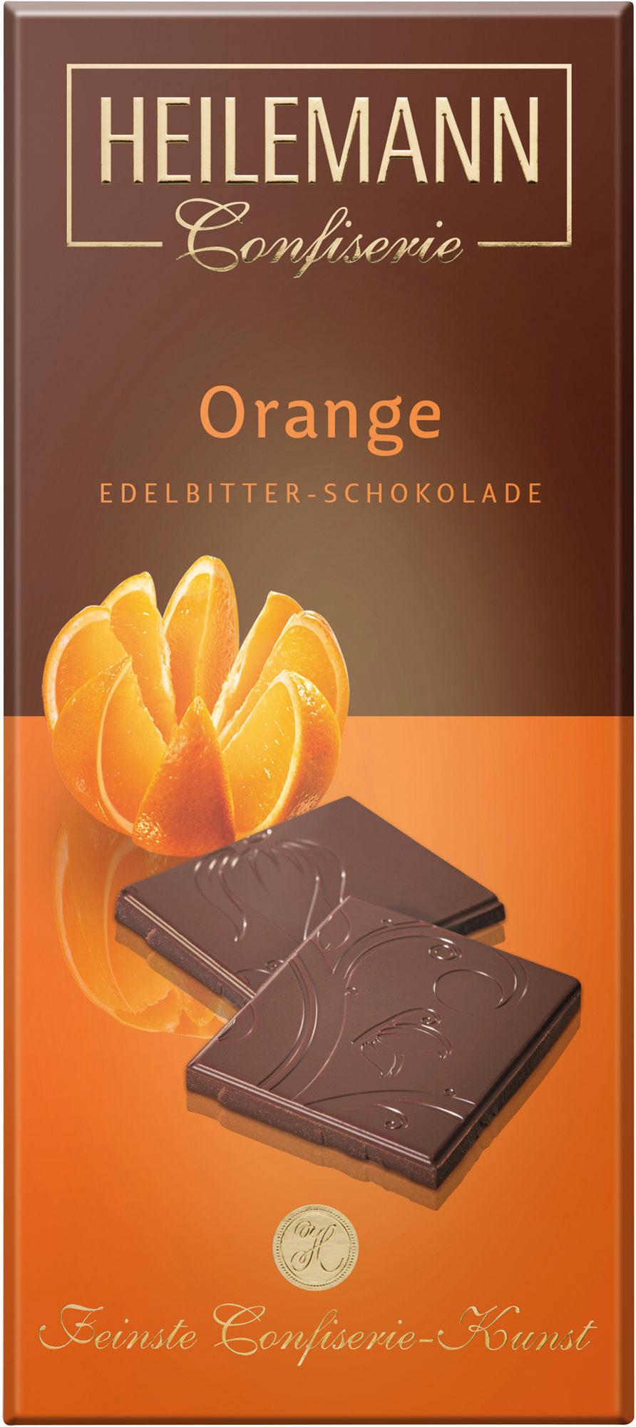 Heilemann Orange Edelbitter-Schokolade