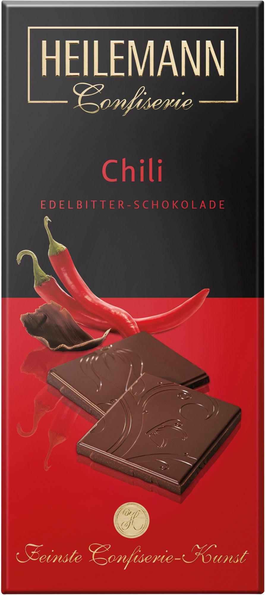 Heilemann Chili Edelbitter-Schokolade