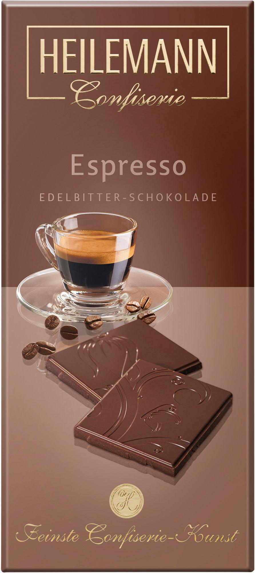 Heilemann Espresso Edelbitter-Schokolade