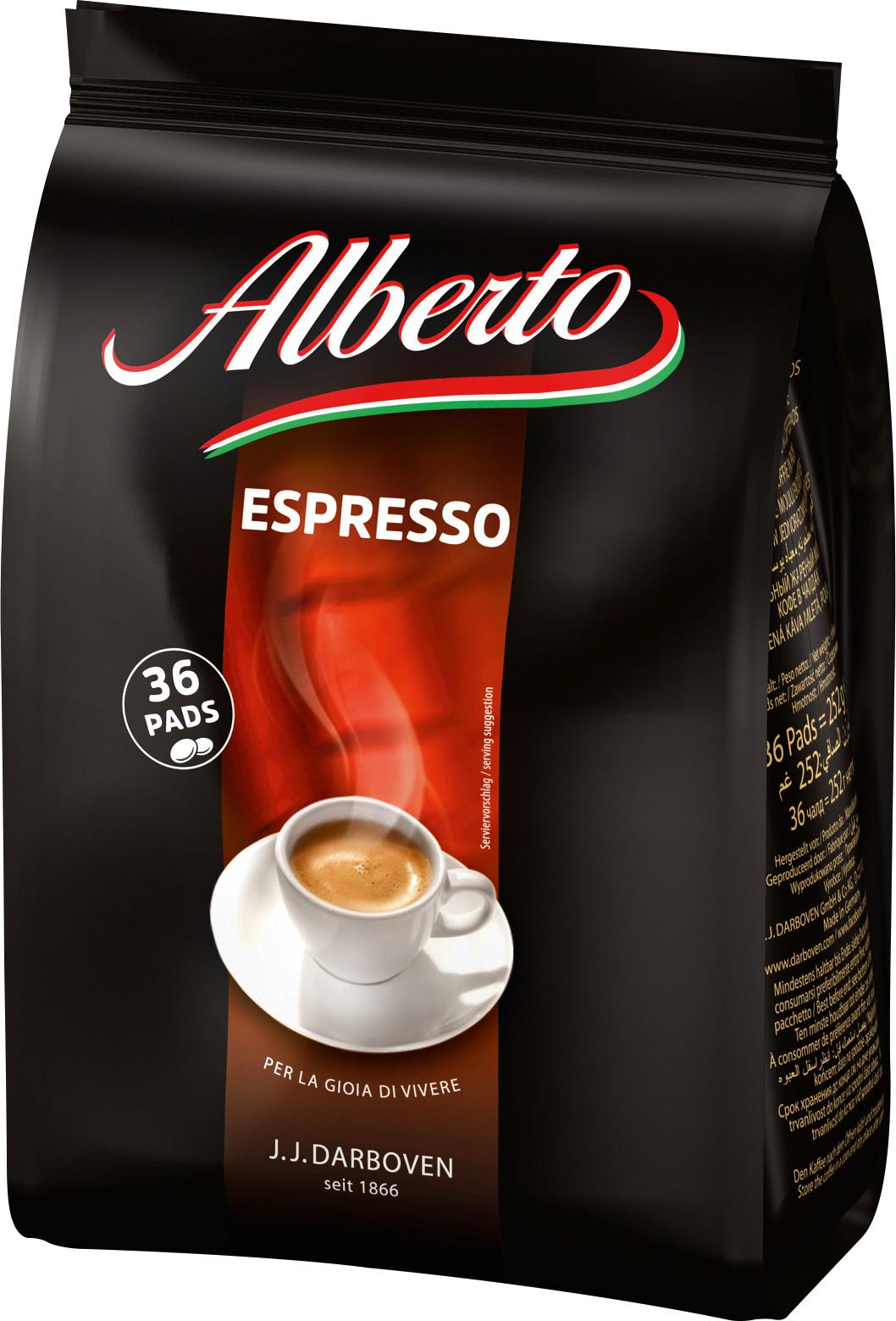 Alberto Espresso Kaffeepads