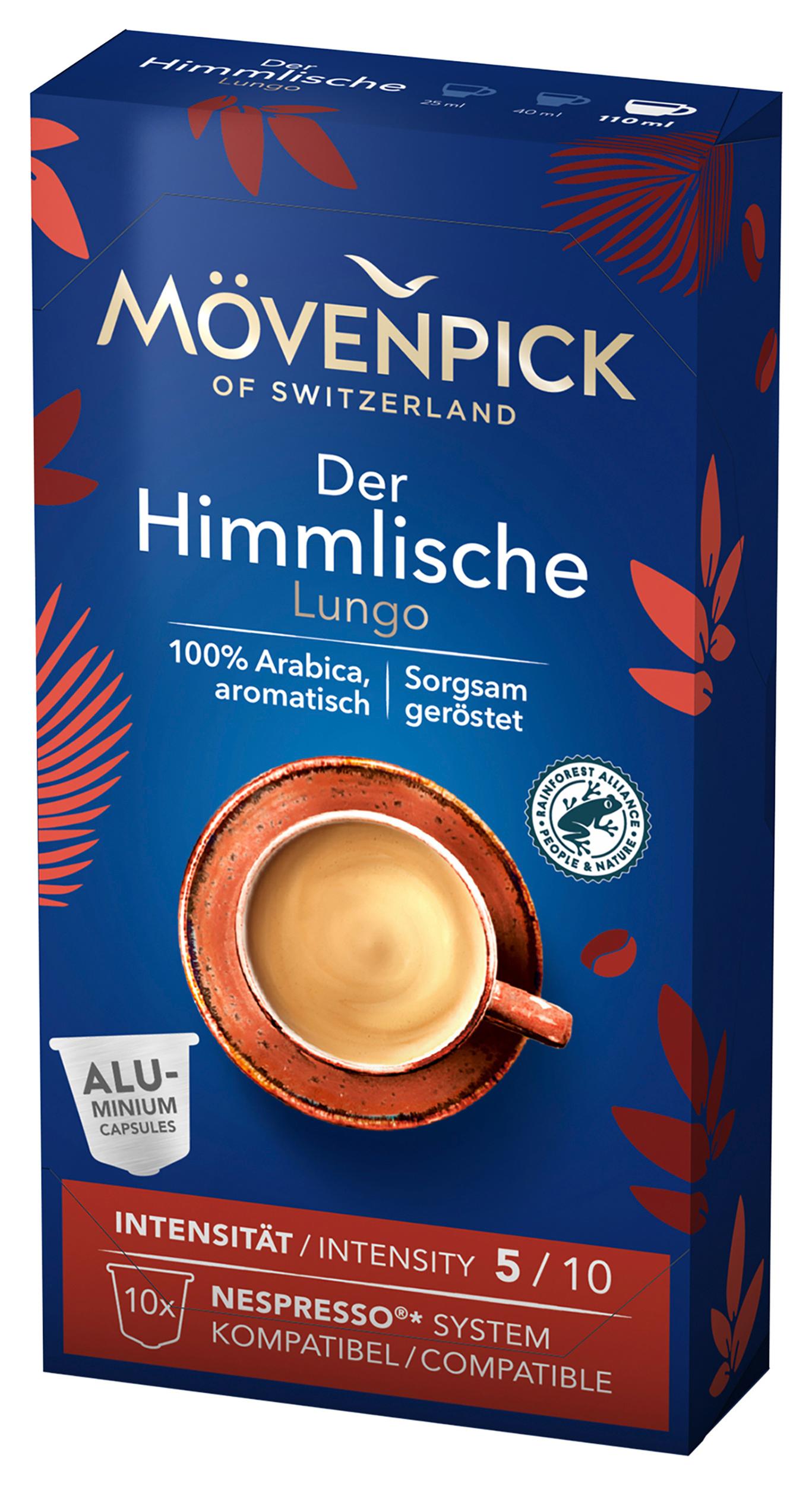 Produktbild Mövenpick Himmlische Lungo Alu Kapseln 2 von 2