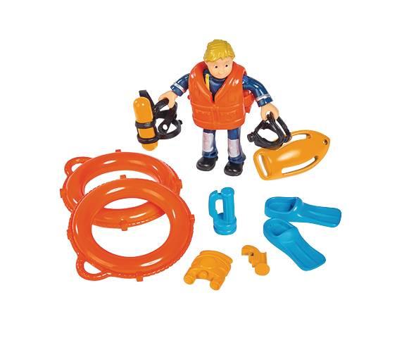 Produktbild Simba 109252571 - Feuerwehrmann Sam - Neptun Boot mit Figur 4 von 9