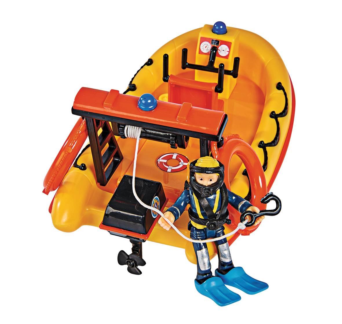 Produktbild Simba 109252571 - Feuerwehrmann Sam - Neptun Boot mit Figur 6 von 9