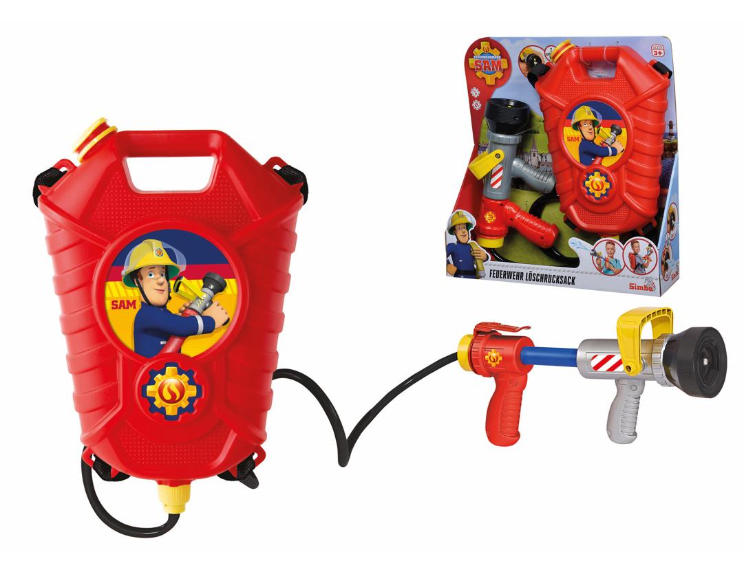 Produktbild Simba - Feuerwehrmann Sam - Sam Feuerwehr Tankrucksack 3 von 3