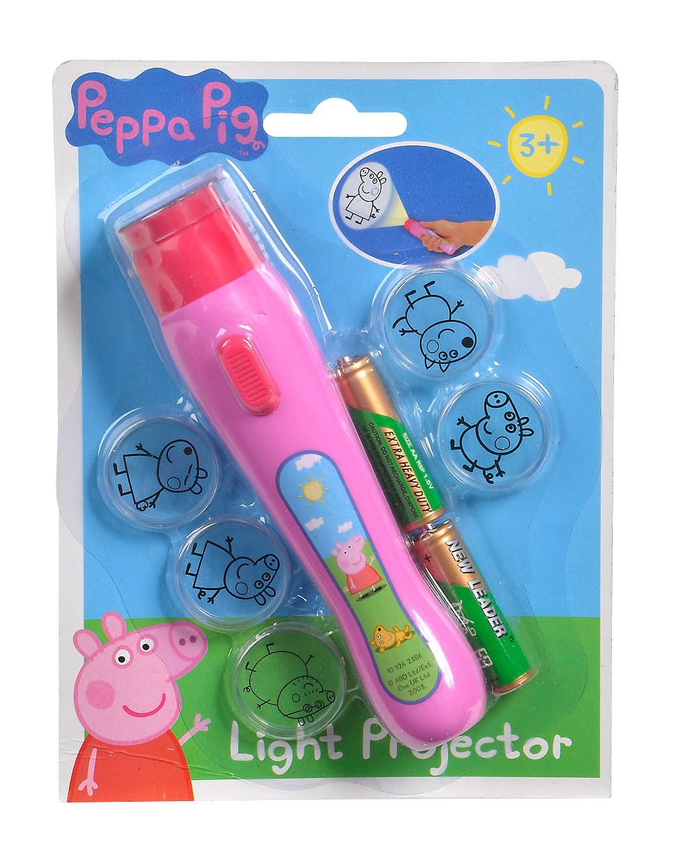 Simba - Peppa Pig - Taschenlampe - Lichtprojektor