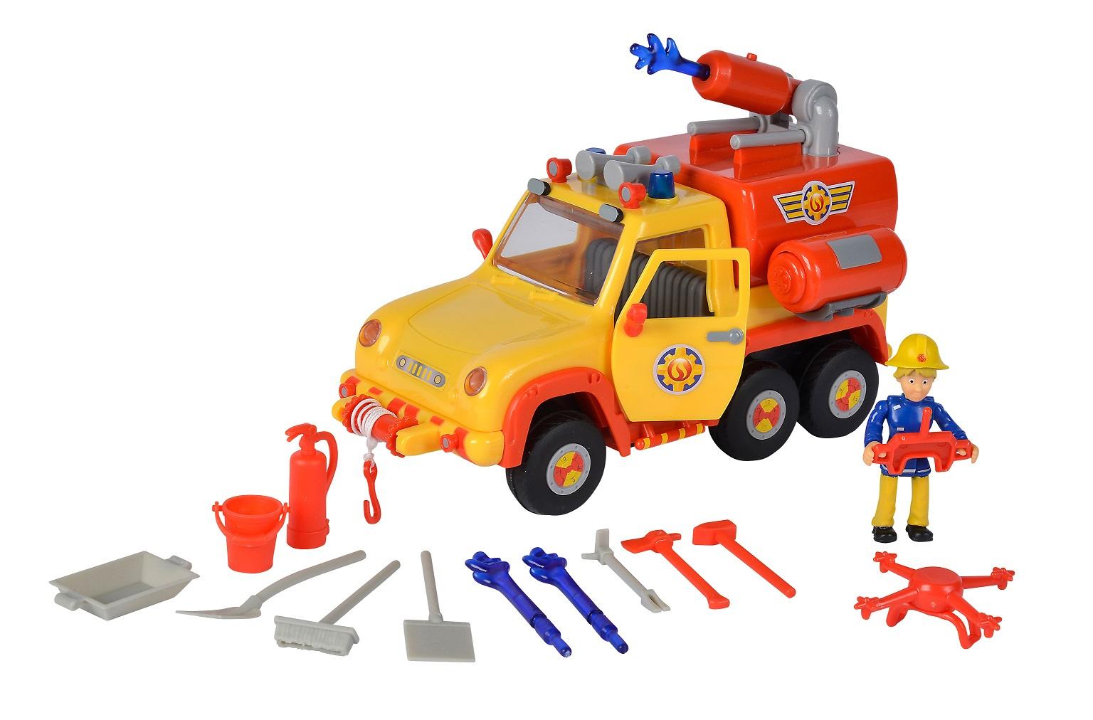 Produktbild Simba - Feuerwehrmann Sam - Sam Feuerwehrauto Venus 2.0 mit Figur 2 von 14