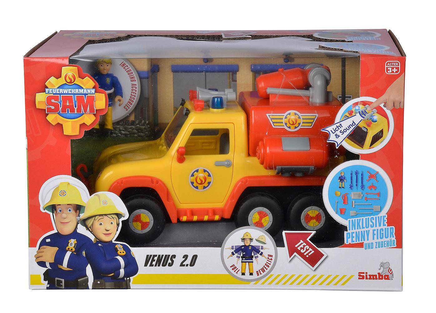 Produktbild Simba - Feuerwehrmann Sam - Sam Feuerwehrauto Venus 2.0 mit Figur 13 von 14