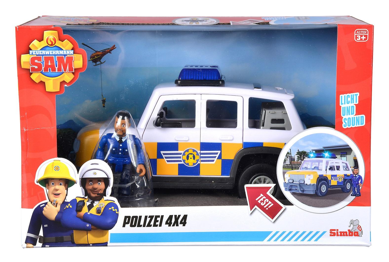 Produktbild Simba - Feuerwehrmann Sam - Polizei 4x4 2 von 6