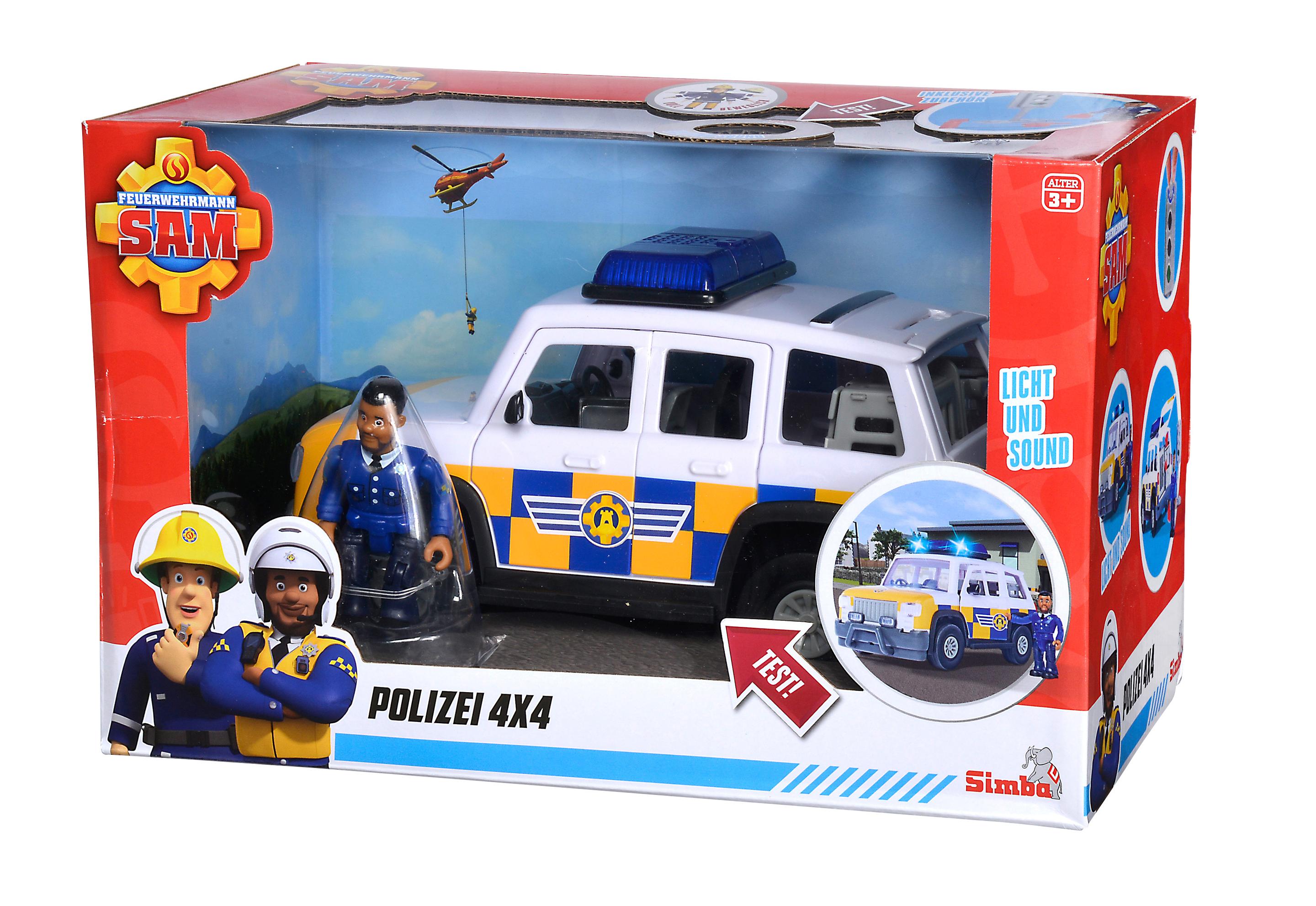 Produktbild Simba - Feuerwehrmann Sam - Polizei 4x4 6 von 6