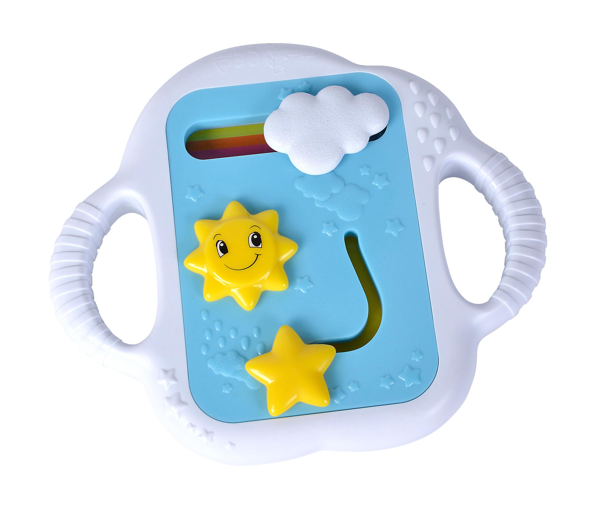 Produktbild Simba - ABC - Regenmacher Bord, zweiseitig, mit beweglicher Sonne, Wolke, Stern 3 von 4