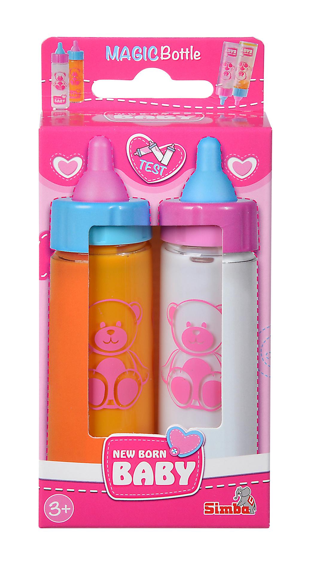 Produktbild Simba - New Born Baby - 2 Magische Fläschchen, Trinkflaschen mit verschwindendem 2 von 6