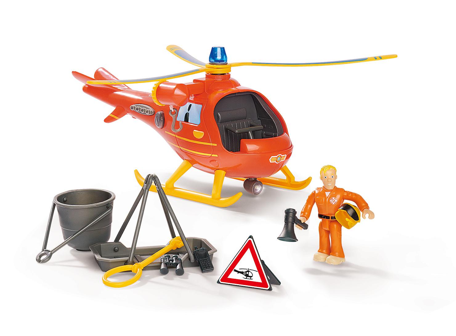 Produktbild Simba - Feuerwehrmann Sam - Sam Hubschrauber Wallaby mit Figur 5 von 13