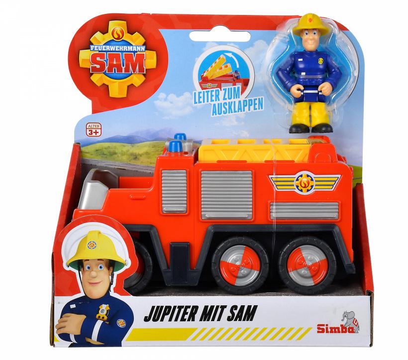 Produktbild Simba - Feuerwehrmann Sam - Sam Jupiter mit Sam Figur 3 von 4
